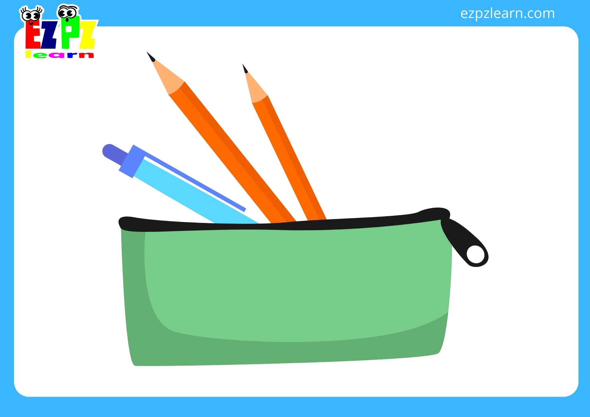 Classroom Objects Flashcards Without Words View Online or PDF Download